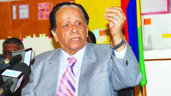 Sir Anerood Jugnauth: «Heritage City me tenait à coeur»