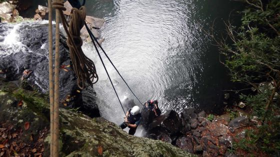 Canyoning : en eaux vives…aux Sept Cascades 
