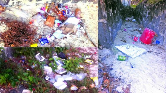 La plage de Pereybère souillée: la Beach Authority envisage une campagne agressive