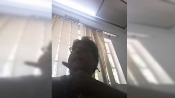 Agression diffusée en live sur le Net : Aruna Gangoosingh à un officier : « Mo pou demont twa zordi »
