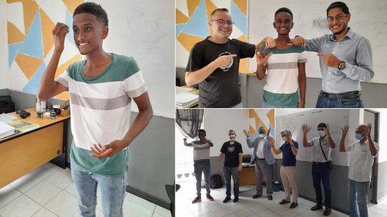 Christopher Durhone, 18 ans, sourd-muet et formateur en langage des signes : « Je veux faire entendre ma voix »