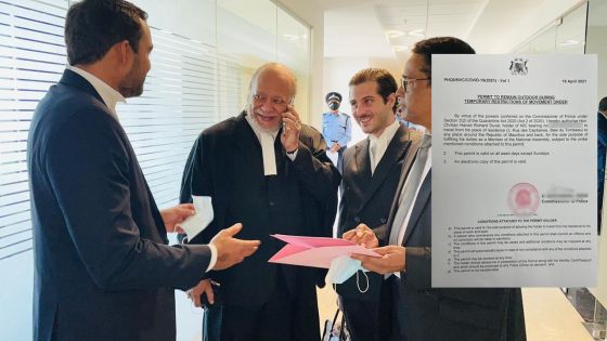 Cour suprême : Richard Duval obtient son WAP