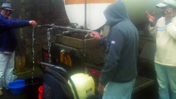 Tuyau défectueux: des Curepipiens privés d’eau depuis trois jours