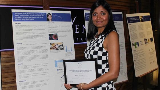 Nafiisah Chotun : lauréate de la bourse L’Oréal-Unesco