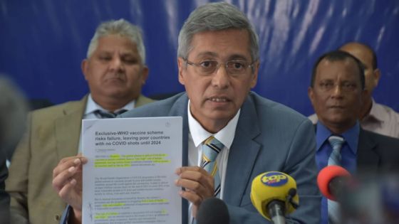 Mort suspecte de Soopramanien Kistnen : XLD réclame la démission du ministre Sawmynaden pour ne pas «entraver l'enquête judiciaire»