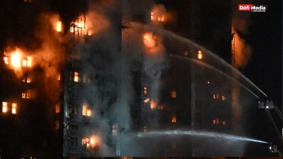 [En images] Incendie géant à Hong Kong : ce que l'on sait