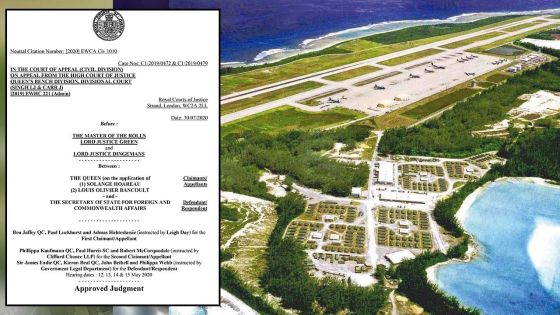 [Document] Droit de retour aux Chagos : les Law Lords rejettent l’appel de deux Chagossiens 