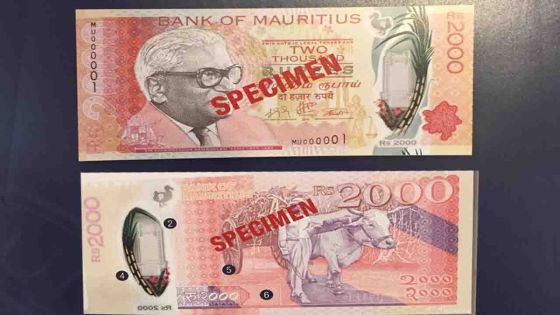 Voici le nouveau billet de Rs 2000