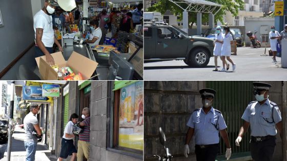 Covid-19 : des images bien réelles à Maurice
