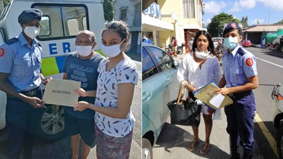 Couvre-feu sanitaire : 1 475 personnes reçoivent leur permis à domicile par la police