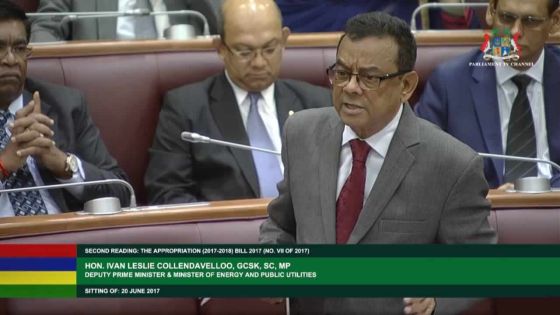 Travaux parlementaires : Ivan Collendavelloo envisage le recrutement d’ingénieurs étrangers