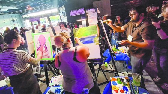 Ottawa Art Battle 2025 : L’art mauricien triomphe sous le pinceau de Pravee Rughoobur