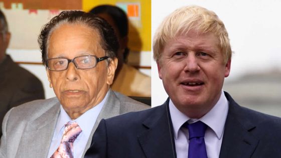 À New York - Chagos : SAJ rencontre Boris Johnson ce jeudi