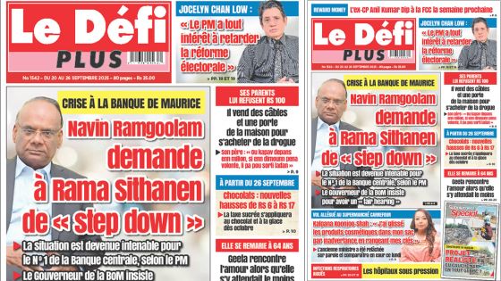 Voici la Une du Défi Plus de ce Samedi 20 Septembre 2025