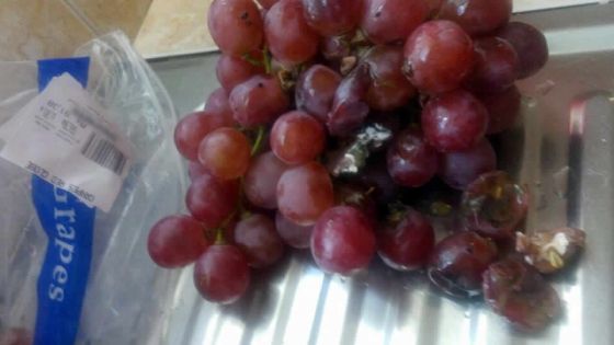 Des fruits périmés vendus dans un supermarché