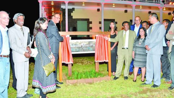 After renovation works : Re-opening of Château Mon Plaisir 