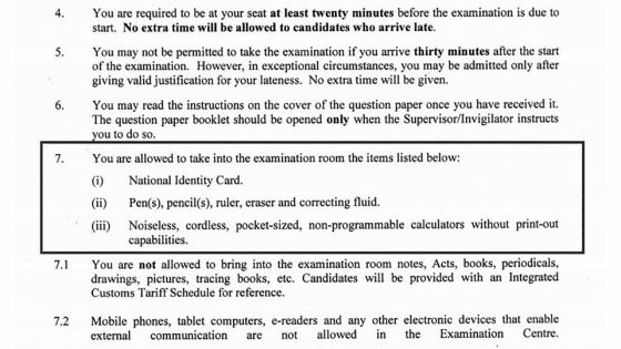 Permis de courtier maritime : l’autorisation d’utiliser du stylo correcteur durant l’examen décriée