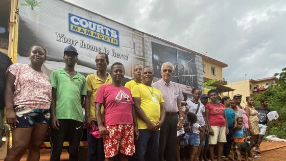 Incendie à Longères Tôles : Courts Mammouth vient en aide aux 36 familles