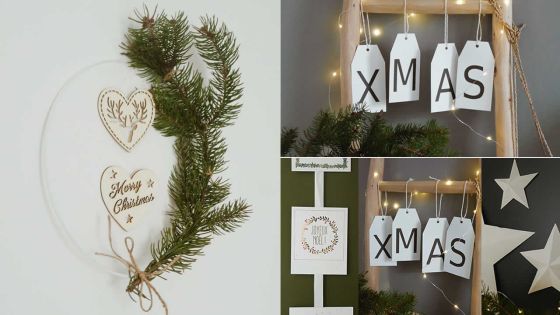 Décorations de fêtes : 10 DIY faciles de Noël 