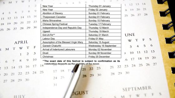 Liste des jours fériés en 2026 : 4 des 15 congés publics tombent un dimanche