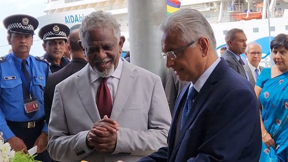 Inauguration du Port-Louis Cruise Terminal 
