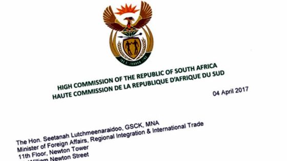 Projet hôtelier à Balaclava : l’ambassade sud-africaine intervient dans le dossier