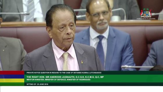 Affaire Lutchigadoo - XLD : « Les détenus ne dormaient pas dans leur cellule »