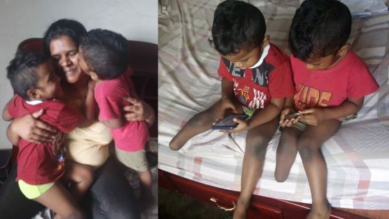 Le combat d’une mère pour ses deux fils amputés