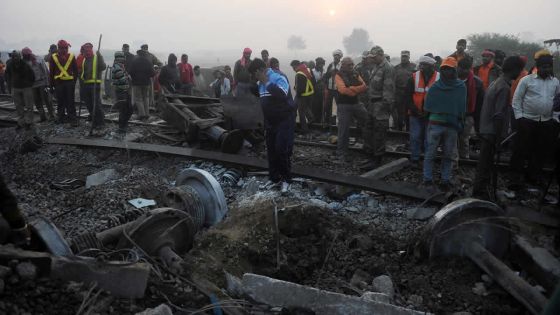 Accident ferroviaire en Inde: le bilan s'aggrave à 142 morts
