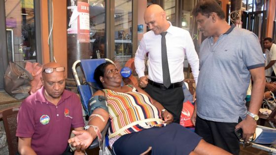 Réserve limitée à la Banque de sang - Radio Plus : 376 pintes de sang récoltées au Marché central à Port-Louis