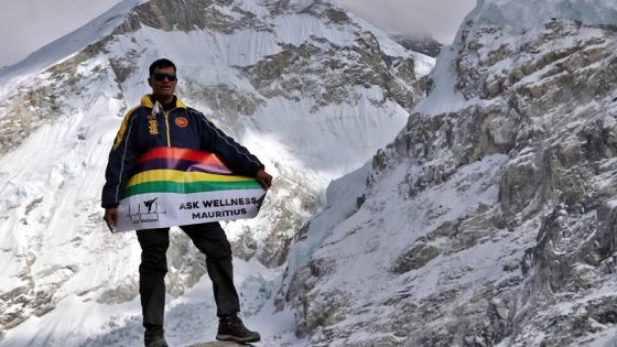 Praiyass Jugnarain : un Mauricien escalade le camp de base de l’Everest