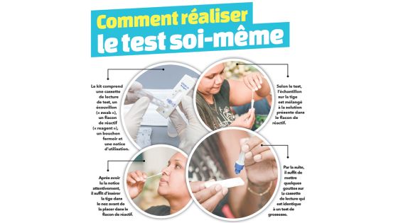 Comment réaliser le test soi-même 