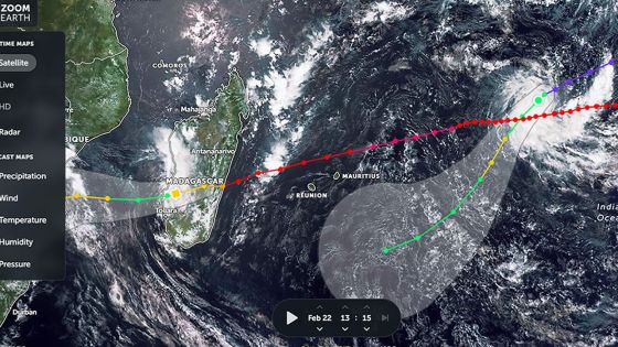 Météo : une dépression tropicale à 1 950 km de Maurice