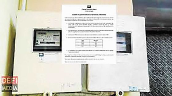 Erreur de facturation : un abonné conteste sa note d’électricité qui a flambé à Rs 5 000