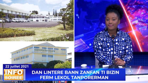  [INFO SOIRÉE] : « Dan lintere bann zanfan ti bizin ferm lekol tanporerman»