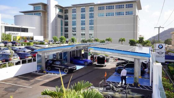 Véhicules électriques : trois bornes de recharge inaugurées chez Leal à Pailles