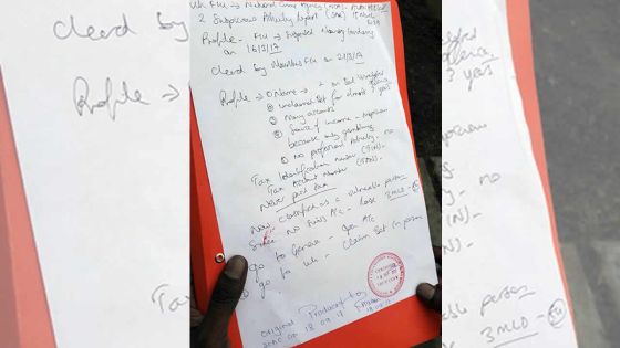 Affaire Bet365 : les documents manuscrits ne seraient pas de Yerrigadoo