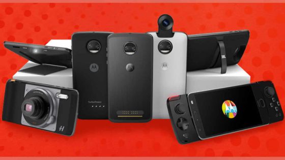 Nouveauté mondiale - Moto Z2 Play : L’appareil transformable grâce aux mods