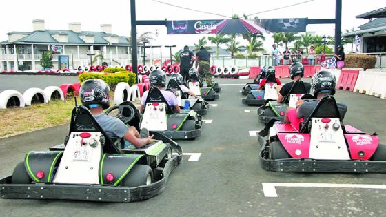À Cascavelle : le Casela Karting pour faire plein d’adrénaline