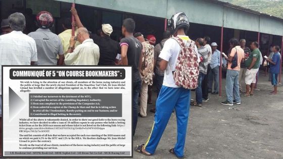 Hippisme : cinq bookmakers défient Giraud du MTC