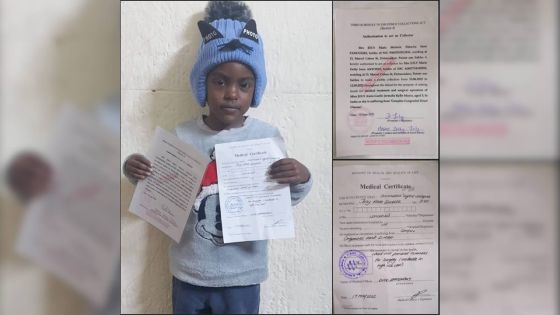 Elle souffre d’une malformation du cœur : Rs 1 M pour sauver Anne-Gaëlle Joly, 3 ans