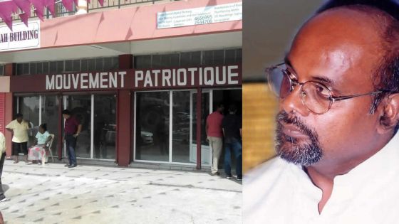 Dev Ramnah démissionne du Mouvement Patriotique