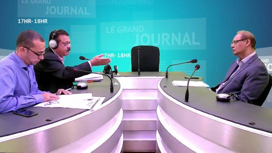 Grand Journal : l'interview de Mahen Seeruttun