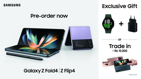 Galaxy Z Fold 4 & Galaxy Z Flip 4 : Maintenant en pré-commande