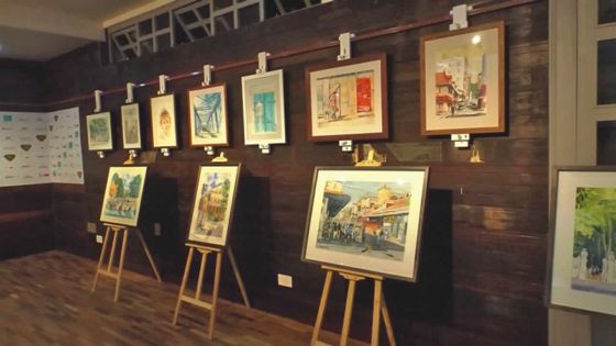 Exposition à Mon Repos : plongez dans l’univers de l’aquarelle