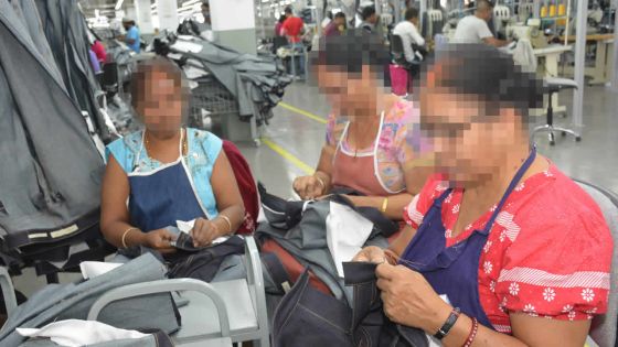 Secteur d’exportation : 1225 femmes ont perdu leur emploi en un an