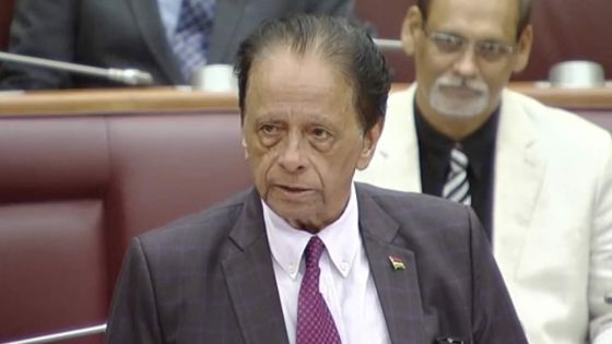 Débats parlementaires : virulentes critiques de sir Anerood Jugnauth contre l’opposition