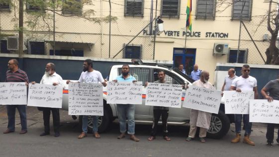 Manifestation à Plaine-Verte : des habitants dénoncent l’inaction de la police