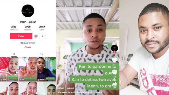 Tiktok craze : Jacques-Henri Dick, un tiktokeur qui propage l’amour