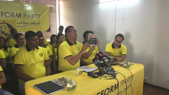 Élection partielle au No 18 : Roshi Bhadain cible le Ptr et le PMSD 